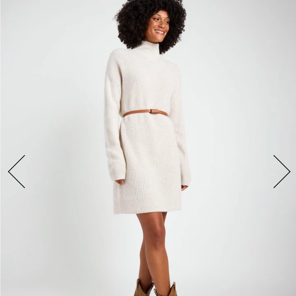 Splendid Tori Cashmere Tunic Sweater Dress Small